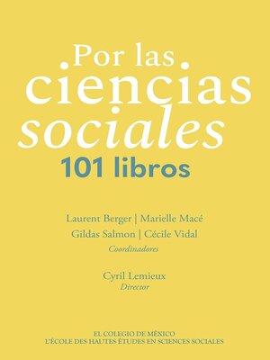 cover image of Por las ciencias sociales